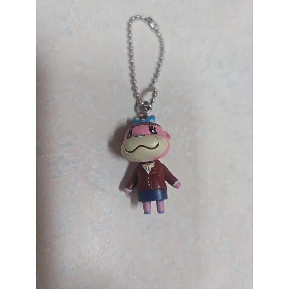 Animal Crossing Lottie Keychain Figure TOMY Nintendo T-ARTs‎